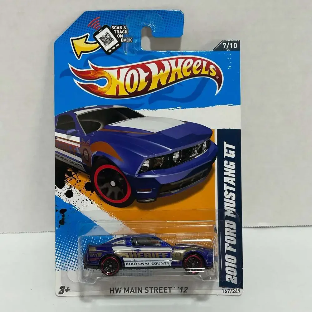 Hot Wheels 2010 Ford Mustang GT Kootenai County Sheriff HW Main Street 167/247